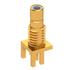 Radiall. SMB / MALE JACK STRAIGHT RECEPTACLE BULKHEAD EDGE MOUNT - 2109-1511-011