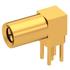 Radiall. Conn SSMB RCP 0Hz to 12.4GHz 50Ohm Solder RA Thru-Hole Gold - 7242-1511-000