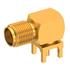Radiall. Conn SMA F 50Ohm Solder RA Thru-Hole Gold - 9647-1513-000