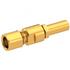 Radiall. Conn SMC PL 0Hz to 10GHz 50Ohm Crimp ST Cable Mount Gold Over Nickel - R112075000
