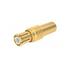 Radiall. Conn MCX 0Hz to 6GHz 50Ohm Crimp ST Cable Mount PL Gold Over Nickel - R113081000W