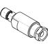 Radiall. Conn SMB 0Hz to 4GHz 50Ohm ST Cable Mount F Gold Over Nickel - R114203000W