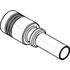 Radiall. Conn SMB 0Hz to 4GHz 50Ohm Crimp ST Cable Mount PL Gold Over Nickel - R114082000W