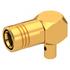 Radiall. Conn SMB PL 0Hz to 4GHz 50Ohm Solder RA Cable Mount Gold - R114169000W