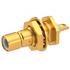 Radiall. Conn SMB 0Hz to 4GHz 50Ohm Solder Pot ST Panel Mount RCP Gold Over Nickel - R114554000W
