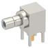 Radiall. Conn SMB RCP 0Hz to 4GHz 50Ohm Solder RA Thru-Hole Gold Over Nickel - R114665020