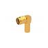 Radiall. Conn SMA 0Hz to 12.4GHz 50Ohm Crimp RA Cable Mount PL Gold Over Copper - R124175123W