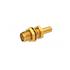 Radiall. Conn SMA 0Hz to 12.4GHz 50Ohm Crimp ST Panel Mount F Gold Over Copper - R124312123W
