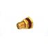 Radiall. Conn SMA 0Hz to 18GHz 50Ohm Solder ST Panel Mount F Gold Over Copper - R124325003W