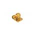 Radiall. Conn SMA 0Hz to 18GHz 50Ohm Solder Pot RA Flange Mount RCP Gold Over Nickel - R125654000W