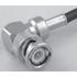 Radiall. Conn BNC PL 0Hz to 4GHz 50Ohm Crimp RA Cable Mount Gold - R141182000