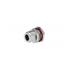 Radiall. Conn Type N-SMA Adapter 0Hz to 11GHz 50Ohm ST Panel Mount F/F Gold - R191332000