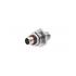 Radiall. Conn BMA-SMA Adapter 0Hz to 18GHz 50Ohm ST Panel Mount M/F Gold Over Nickel - R191355001