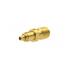 Radiall. Conn SMA-MMCX Adapter 0Hz to 6GHz 50Ohm ST F/M Gold Over Nickel - R191398020