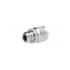 Radiall. Conn HN-Type N Adapter 0Hz to 3GHz 50Ohm ST M/F Gold - R191737000