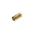 Radiall. Conn SMPM Adapter 0Hz to 65GHz 50Ohm ST RCP/RCP Gold Over Nickel - R201705000