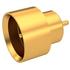 Radiall. Conn QN 0Hz to 6GHz 50Ohm Crimp ST Flange Mount F Silver Passivated Over Copper - R222645300