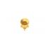 Radiall. Conn SMP 0Hz to 6GHz 50Ohm Solder ST Thru-Hole RCP Nickel Phosphorous Gold - R222M00720