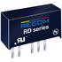 RD-1205D Recom Power Module DC-DC 12VIN 2-OUT 5V/-5V 0.2A/-0.2A 2W 5-Pin SIP Module Tube
