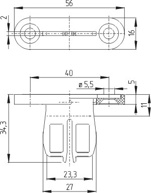 Dimensional drawing (miscellaneous)