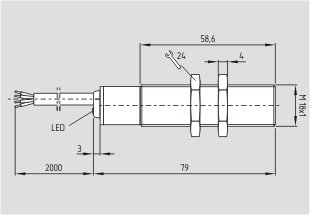 Dimensional drawing (basic component)