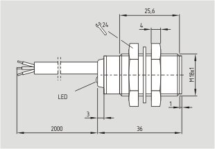 Dimensional drawing (basic component)