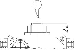 Dimensional drawing (basic component)