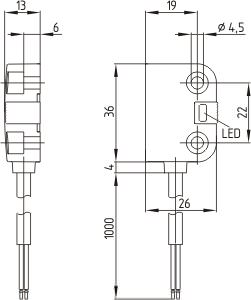 Dimensional drawing (basic component)