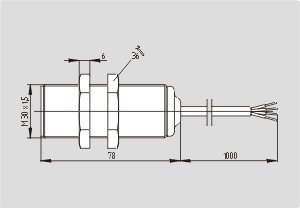 Dimensional drawing (basic component)