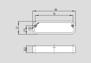 Dimensional drawing (basic component)