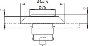 Dimensional drawing (basic component)