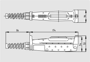 Dimensional drawing (basic component)