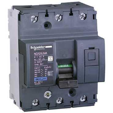 Schneider Electric. Модульные автоматические выключатели для защиты двигателей - NG125L-MA