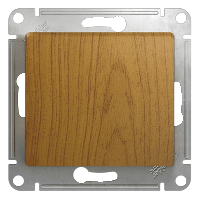 Schneider Electric. Glossa - 1-полюсн. выключ. на 2 напр. - механизм - 10 AX - дерево - GSL000561