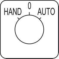 Schneider Electric. Маркировочная пластина HAND-O-AUTO - KZ18434