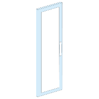 Schneider Electric. Prisma Plus - Серия P - Дверь IP30 с вырезом для чми, Ш = 400 мм - Prisma P - 08594