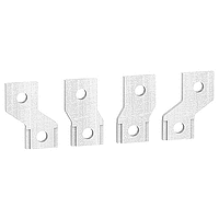 Schneider Electric. Расширители полюсов - 45 мм pitch - плоск.соед - 4 полюса - LV431564