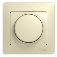 Schneider Electric. Glossa - поворотный диммер 300Вт - бежевый - GSL000234