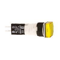 Schneider Electric. Сигн. лампа 16мм 12-24В желтая квадр. - XB6CV5BB