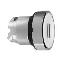 Schneider Electric. Головка для кнопки 22мм белая "II" - ZB4BA136