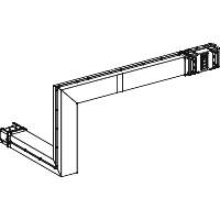 Schneider Electric. Canalis - multiple elbow for trunking - 100 to 250 A - fire barrier - KSA250DMBK4CF
