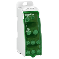 Schneider Electric. РАСПРЕД. БЛОК ВИНТОВОЙ LINERGY DS, 1П 125А 10 ОТВ. - LGY112510
