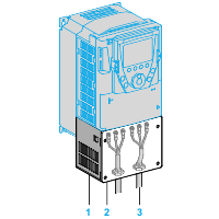 Schneider Electric. Nema тип 1 комплект соотв S5B - VW3A9205