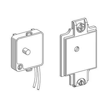 Schneider Electric. Telemecanique: LED indicator module with cover - 24/48 V AC/DC - for metal switch XCSA - XCSZ31