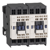 Schneider Electric. TeSys D reversing contactor - 3P(3 NO) - AC-3 - <= 440 V 9 A - 240 V AC coil - LC2D0935U7