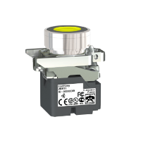 Schneider Electric. БЕСПРОВОДНАЯ КНОПКА С ЖЕЛТЫМ ТОЛКАТЕЛЕМ - ZB4RTA5