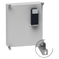 Schneider Electric. КОМПЛЕКТ КРОНШТЕЙНОВ ЗАКРЕПЛЕНИЯ ДЛЯ ШКАФОВ СО СКРЫТЫМ МОНТАЖОМ - NSYAEFPFPTD