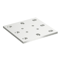 Schneider Electric. Wibe - пластина крепления 20F - сталь гор.оцинк. - 718849