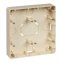 Schneider Electric. W59 4-постовая коробка наружного монтажа (2X2), БЕЛЫЙ - KP-451-18
