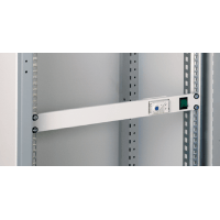 Schneider Electric. Панель 19" с выкл. и термостатом RAL7035 - NSYCRTM1UVT
